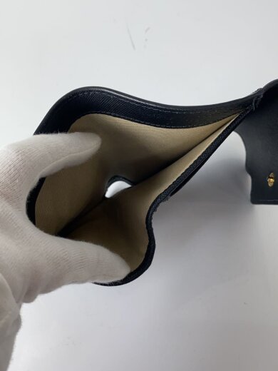 商品画像：3つ折り財布/PVC/BLK/レディース 5