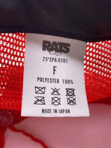 商品画像：メッシュキャップ/--/RED/メンズ/25SPA-0701 5