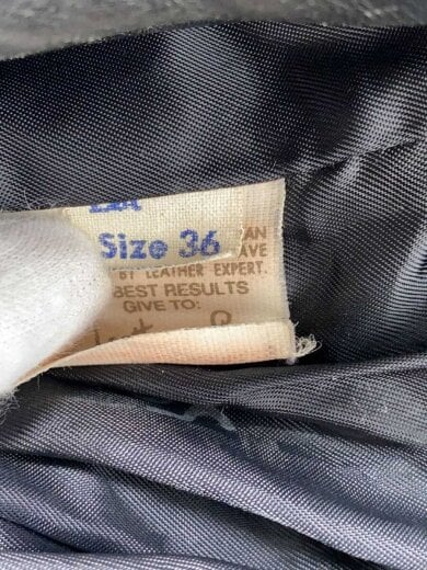 商品画像：シングルライダースジャケット/36/牛革 3