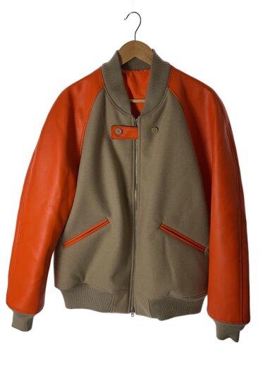 商品画像：スタジャン/L/ポリエステル/BEG/HT4483 1