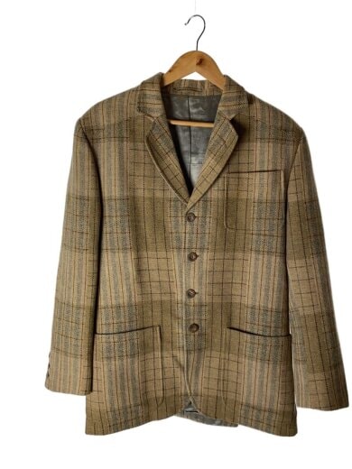 商品画像：dominique devars/テーラードジャケット/--/ウール/CML/チェック 1