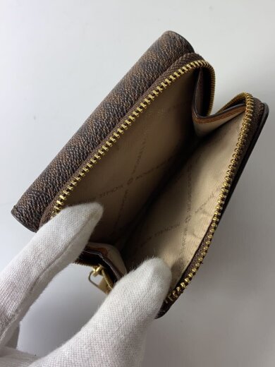 商品画像：3つ折り財布/PVC/BRW/総柄/レディース/35H9GTVZ5B 6