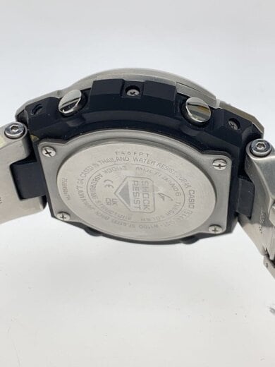 商品画像：ソーラー腕時計/デジアナ/ステンレス/WHT/SLV/SS/GST-W110D 3