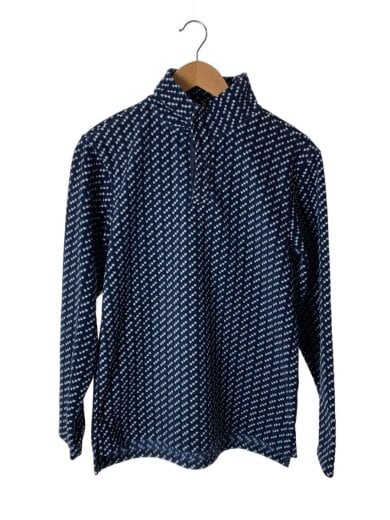 商品画像：フリースジャケット/S/ポリエステル/NVY/総柄 1