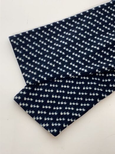 商品画像：フリースジャケット/S/ポリエステル/NVY/総柄 6