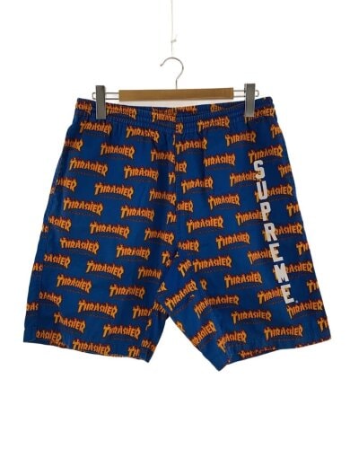 商品画像：ショートパンツ/XL/コットン/BLU/総柄 1