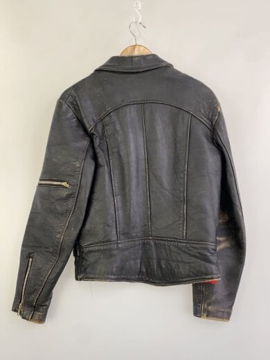 商品画像：シングルライダースジャケット/--/レザー/BLK 2