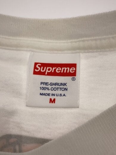 商品画像：Tシャツ/M/コットン/WHT 3