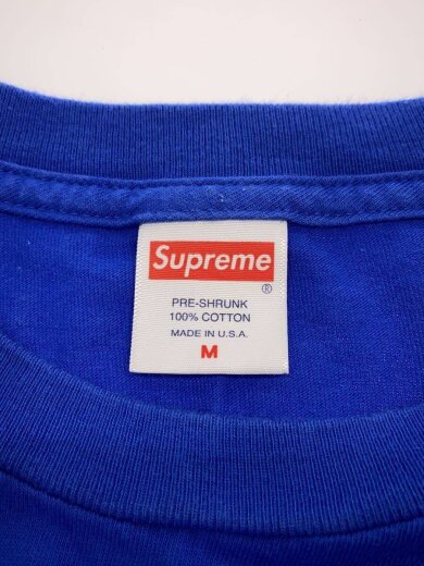 商品画像：Tシャツ/M/コットン/BLU 3