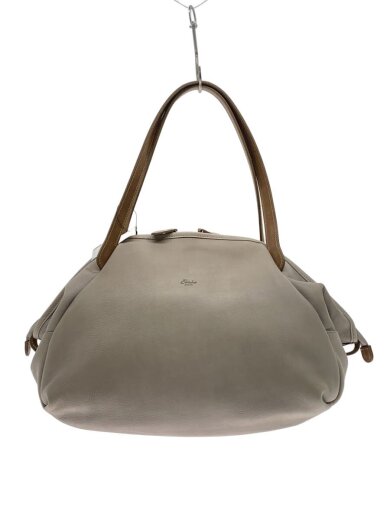 商品画像：ボストンバッグ/レザー/GRY 1