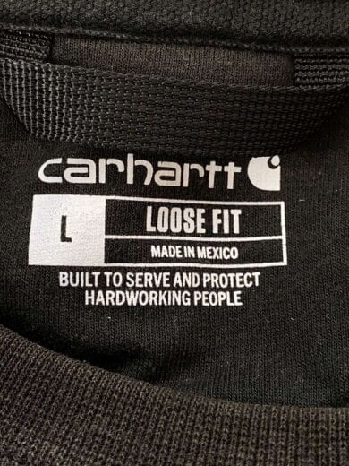 商品画像：スウェット/L/ポリエステル/BLK/無地/100127 3