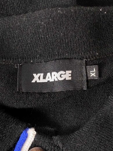 商品画像：ニット・セーター(薄手)/XL/アクリル/BLK/無地/101233013003 3