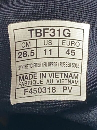 商品画像：ハイカットスニーカー/28.5cm/YLW/tbf31g 5