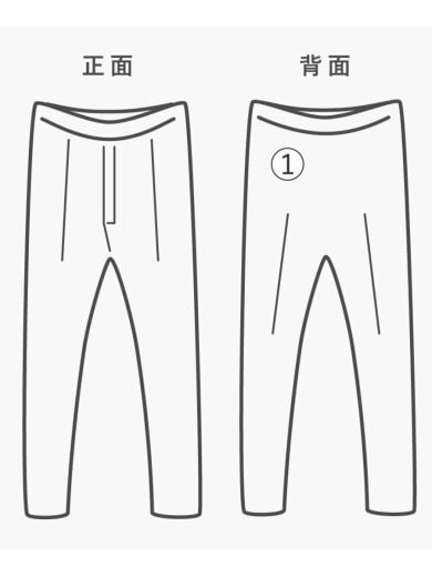 商品画像：ストレートパンツ/46/--/KHK/無地// 7