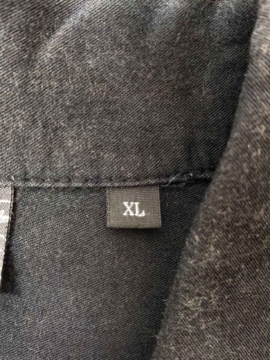 商品画像：半袖シャツ/XL/レーヨン/BLK/6175120// 4