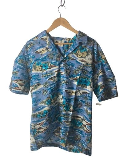 商品画像：CREATIONS HAWAII/アロハシャツ/XL/コットン/BLU/総柄// 1