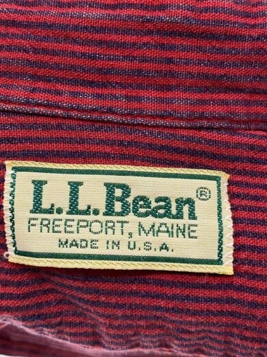 商品画像：半袖シャツ/M/コットン/RED/ストライプ// 3