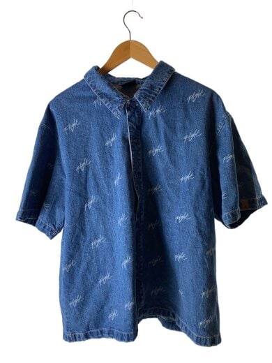 商品画像：Air Jordan Flight Heritage Deni半袖シャツ/XXL/コットン/IDG/FN4653 1