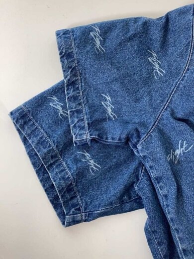 商品画像：Air Jordan Flight Heritage Deni半袖シャツ/XXL/コットン/IDG/FN4653 6
