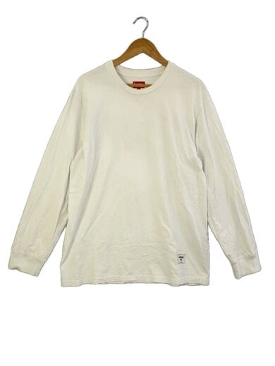 商品画像：長袖Tシャツ/XL/コットン/WHT// 1