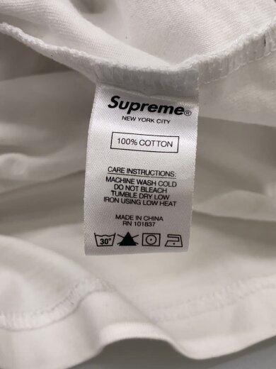 商品画像：長袖Tシャツ/XL/コットン/WHT// 4