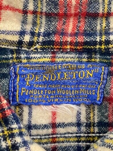 画像：PENDLETON長袖シャツ/--/ウール/チェック3