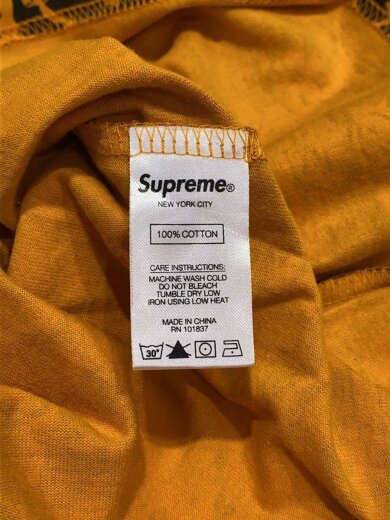 画像：Supreme20SS/Small box tee Teal Floral/XL/コットン/BLK4