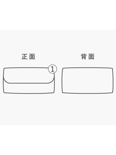 商品画像：2つ折り財布/キャンバス/BLK/総柄/メンズ 8