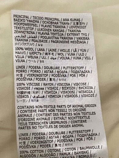 商品画像：W JACKET 02TM/ノーカラージャケット/テーラードジャケット/36/--/WHT/J04BN0001 5