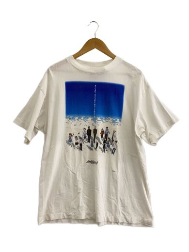 商品画像：EVENGELION × GEEKS RULE/Tシャツ/M/コットン/WHT/SM-HR8-0000-C12 1
