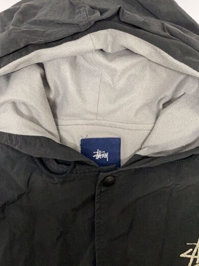 商品画像：00s/紺タグ/ナイロンジャケット/XL/BLK/フロント全体的に白い汚れ有/汗の臭い 7