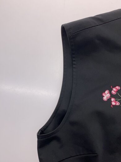 商品画像：EMBROIDERY DRESSノースリーブワンピース/S/ポリエステル/BLK/総柄/02410540460 3