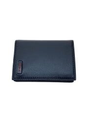 パスケース/レザー/BLK/メンズ