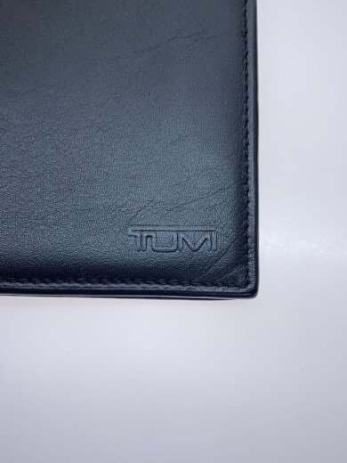 商品画像：2つ折り財布/レザー/BLK/メンズ 3