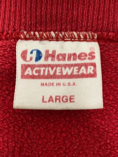 商品画像：スウェット/L/コットン/RED 3