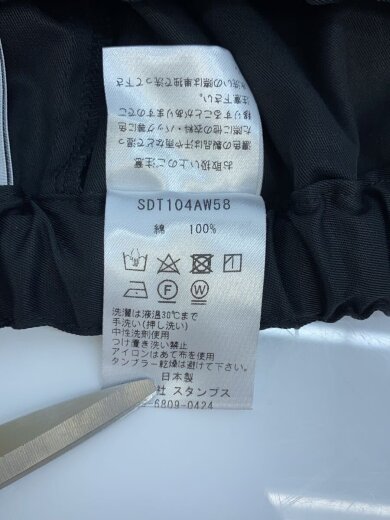 商品画像：ボトム/--/コットン/BLK/無地/SDT104AW58// 6