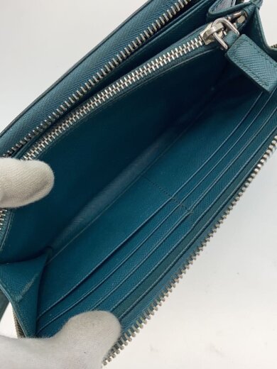 商品画像：長財布/レザー/BLU/メンズ 5