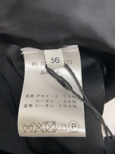 商品画像：ベスト/36/レーヨン/BLK/無地/24pct0025ac012315735 4