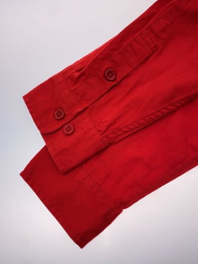 商品画像：長袖シャツ/M/コットン/RED// 4