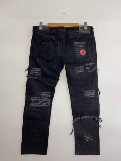 商品画像：ストレートパンツ/33/コットン/BLK/TYPE-2510// 2