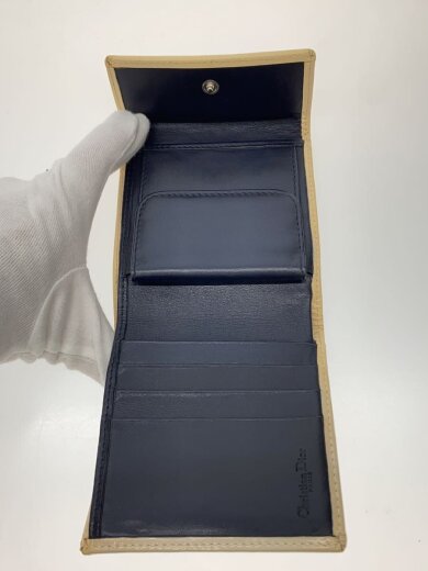 商品画像：2つ折り財布/--/NVY/モノグラム/レディース/トロッター/変色劣化有// 4