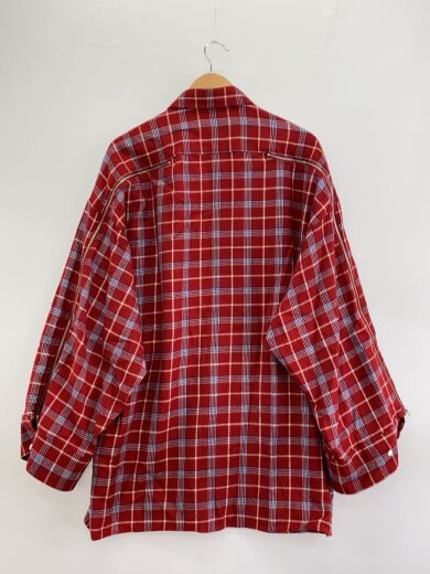 商品画像：長袖シャツ/1/ウール/RED/チェック/18AW-SH03A// 2