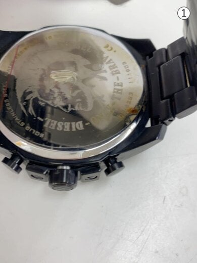 画像：DIESEL腕時計/アナログ/ステンレス/BLK/BLK/SS/DZ-42836