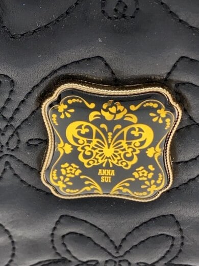 商品画像：トートバッグ/フェイクレザー/BLK/総柄 5