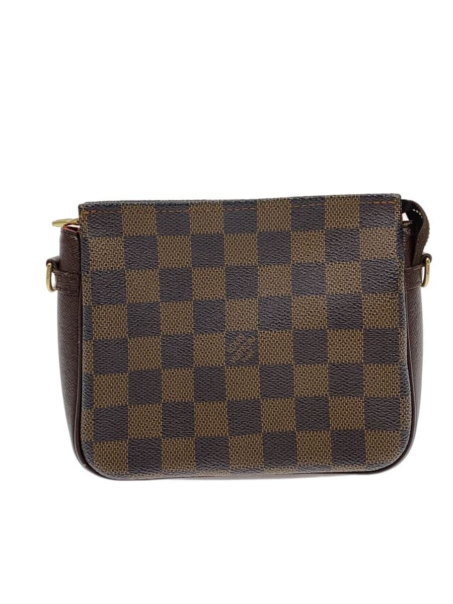 LOUIS VUITTON / トゥールス・メイクアップ_ダミエ・エベヌ/PVC/BRW