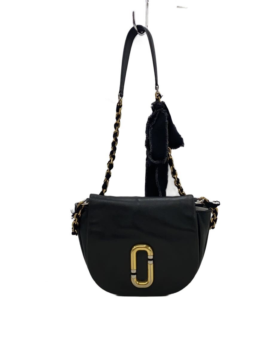 MARC JACOBS / ショルダーバッグ/レザー/BLK/無地