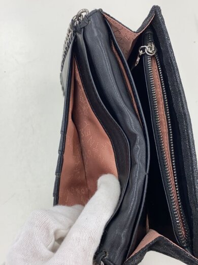 商品画像：長財布/--/BLK/無地/レディース/235642W9477/■箱有 6