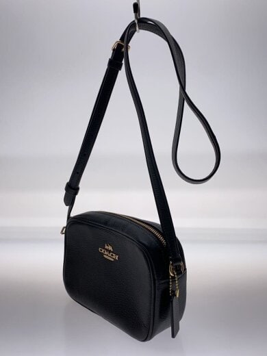 商品画像：ショルダーバッグ/レザー/BLK/無地/CR110// 2