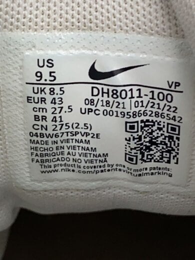 商品画像：AIR MORE UPTEMPO 96_エア モアアップテンポ 96/27.5cm/WHT 5