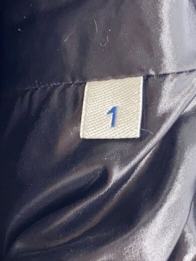 商品画像：ダウンジャケット/1/ナイロン/BLK/無地/フードのプリント割れ有/ダブルジップ 4